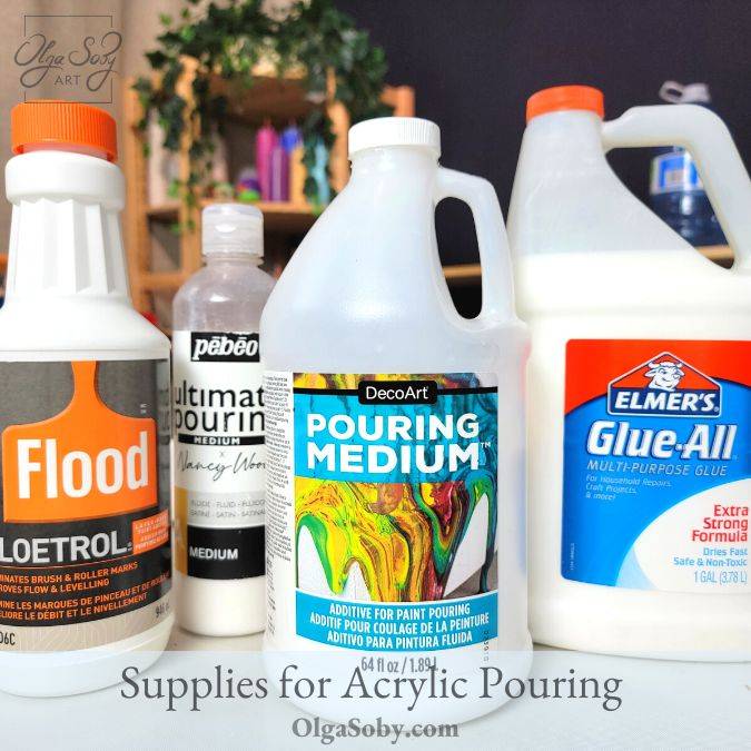 Fluid shop painting supplies